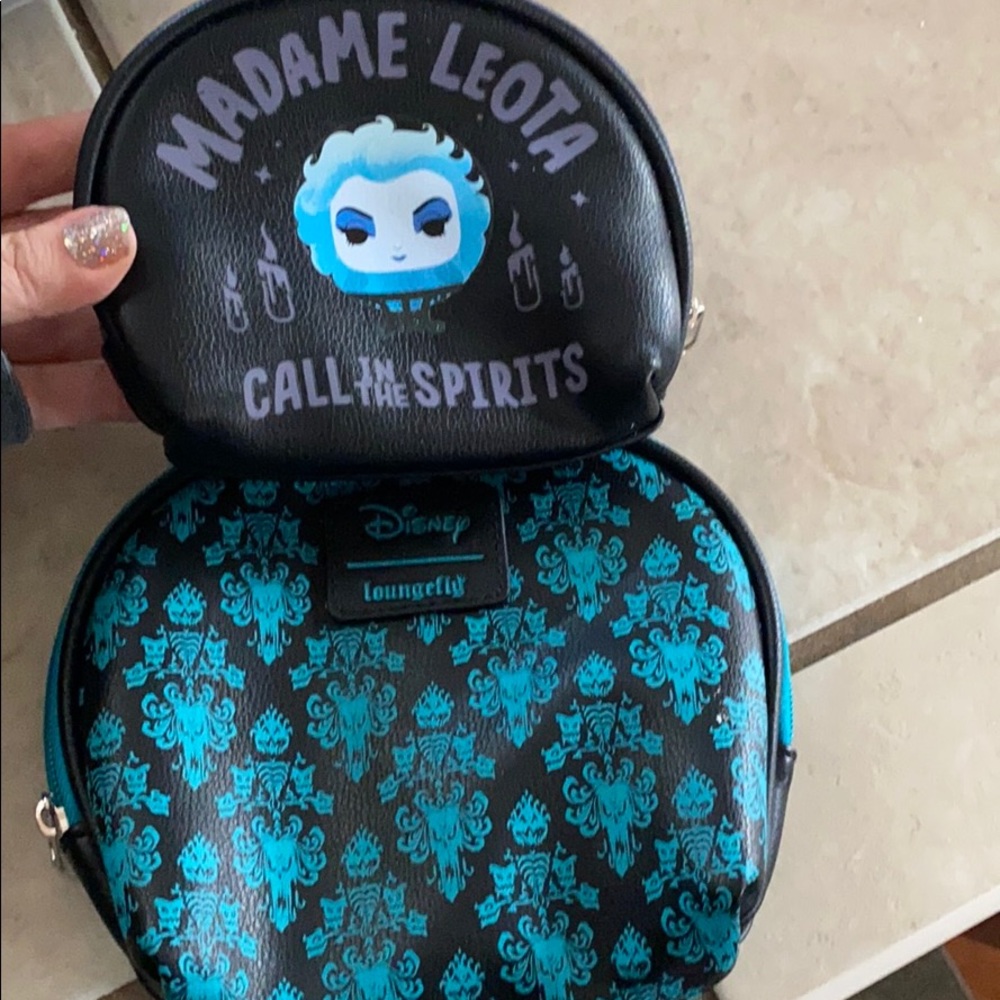 Disney Haunted Mansion Loungefly cosmetic bags - Picture 5 of 5